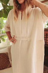 Effortless Neutral: Your Go-To Summer Maxi