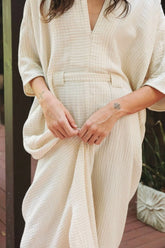 Effortless Neutral: Your Go-To Summer Maxi
