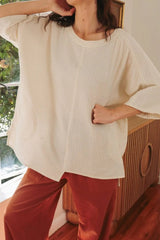 Effortless Everyday: The Waffle Knit Top