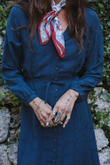 Effortless Everyday: The Button-Front Midi Dress